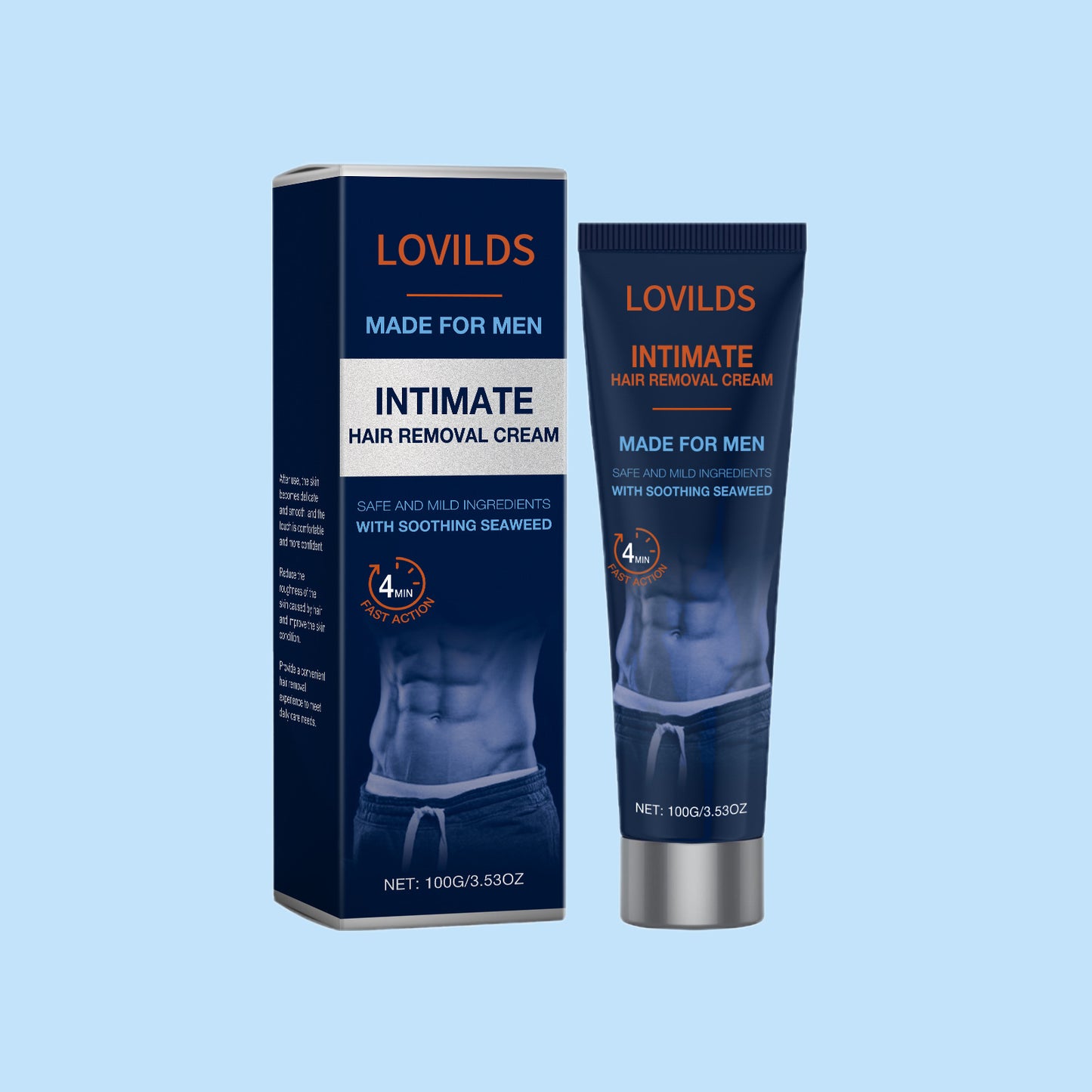 Men's Intimate Hair Removal Cream