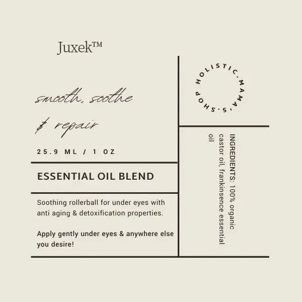 Essential Oil Eye Roller – Natural Under Eye Treatment for Puffiness, Dark Circles & Fine Lines