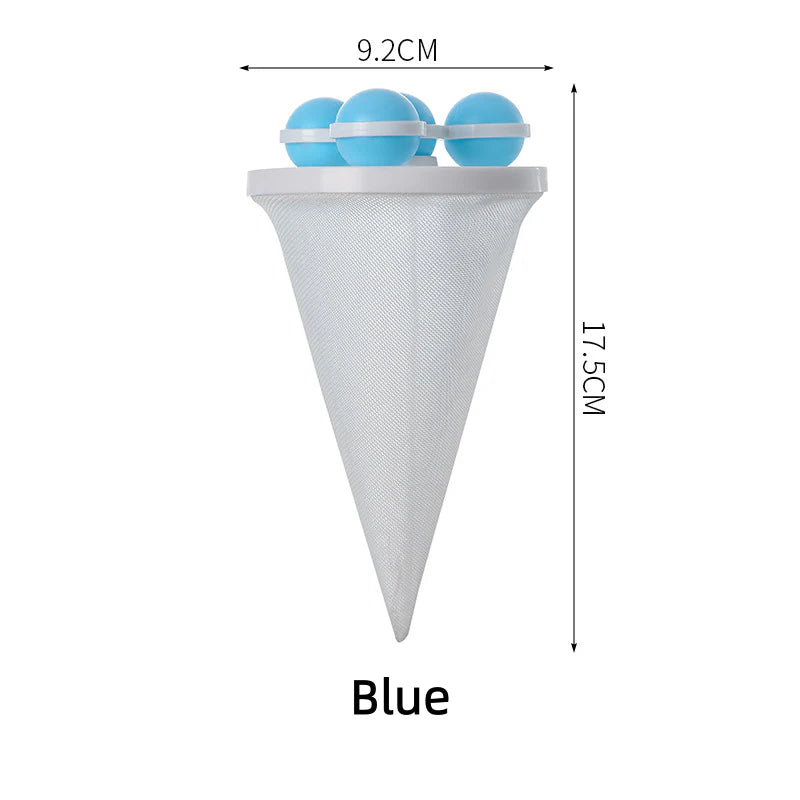 Washing Machine Filter Bag | Reusable Floating Hair Catcher Mesh for Laundry Washer
