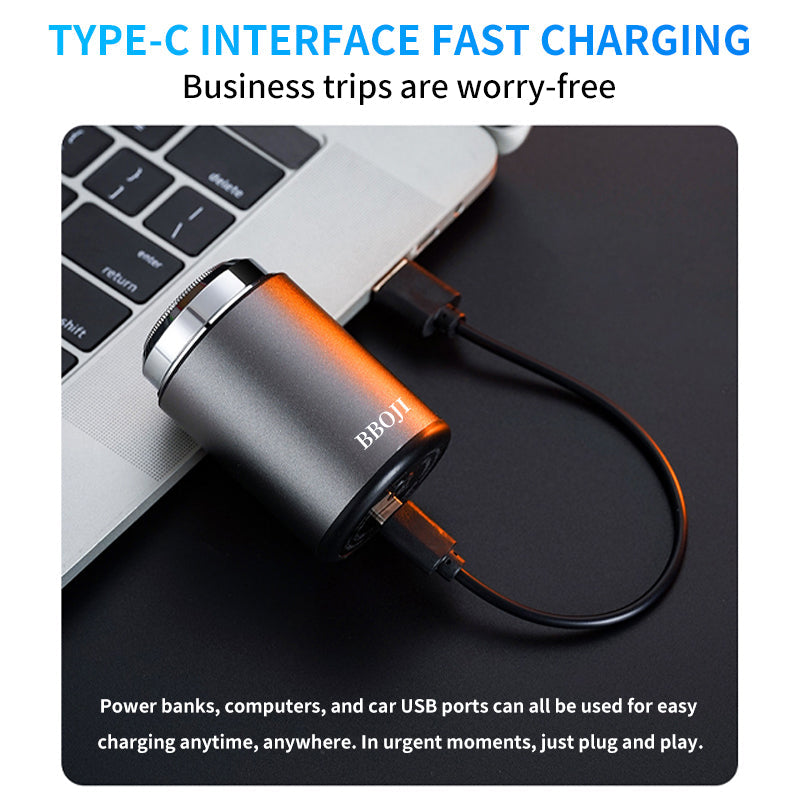 🔥【OFFICIAL STORE】Portable Electric Shaver – Fast, Precise & Travel-Ready