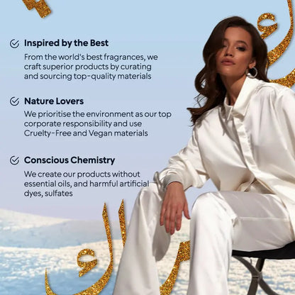 Luxury's White Oud Unisex  Parfum | Orange, Freesia & Wood Notes | Made with Clean & Natural Essential Oils